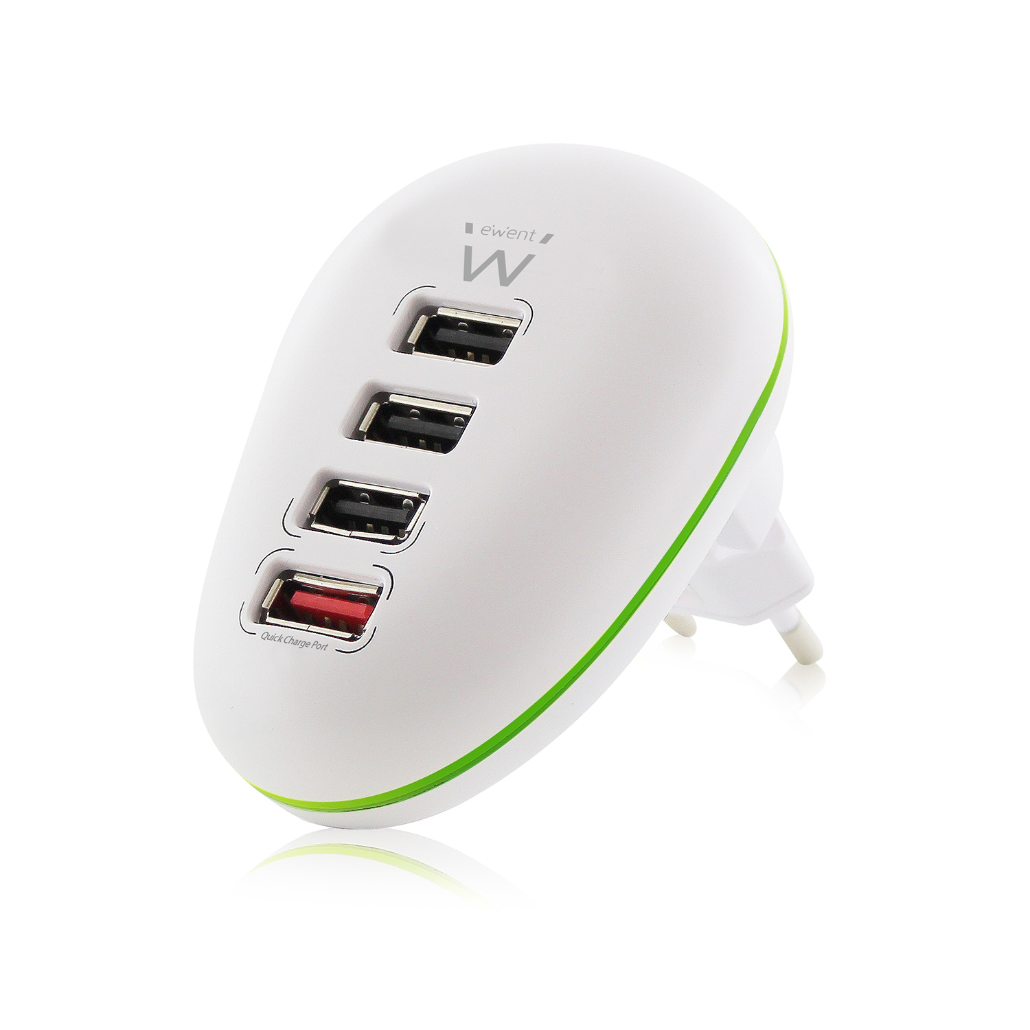 Ewent EW1217 mobile device charger Universal White USB Indoor – image 2