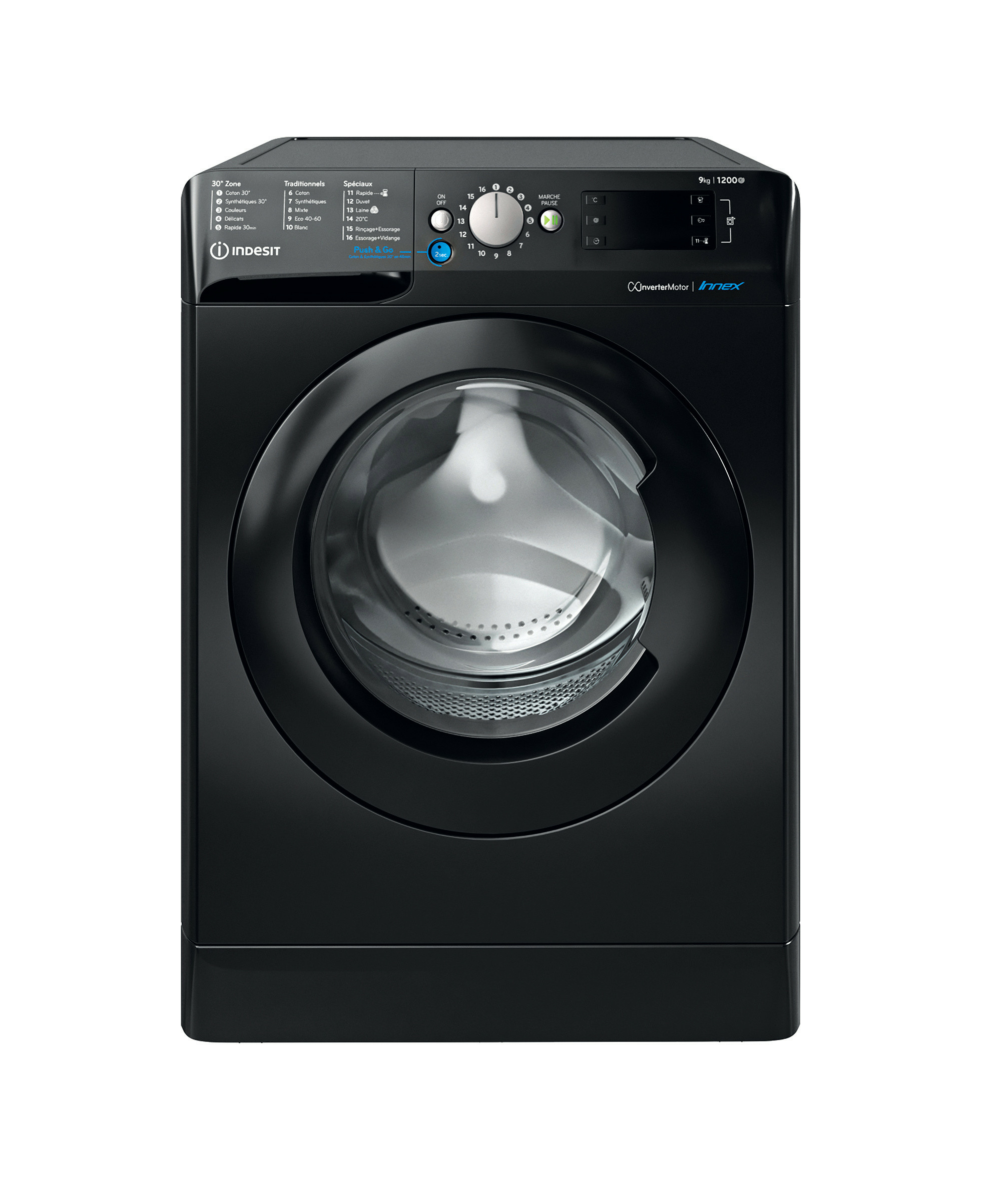 Indesit BWE91285XKFRN — vue 1 sur 2