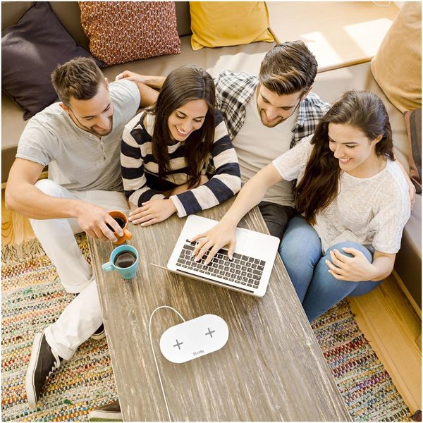 Celly WL2FASTPADWH mobile device charger Smartphone White AC Indoor – image 5
