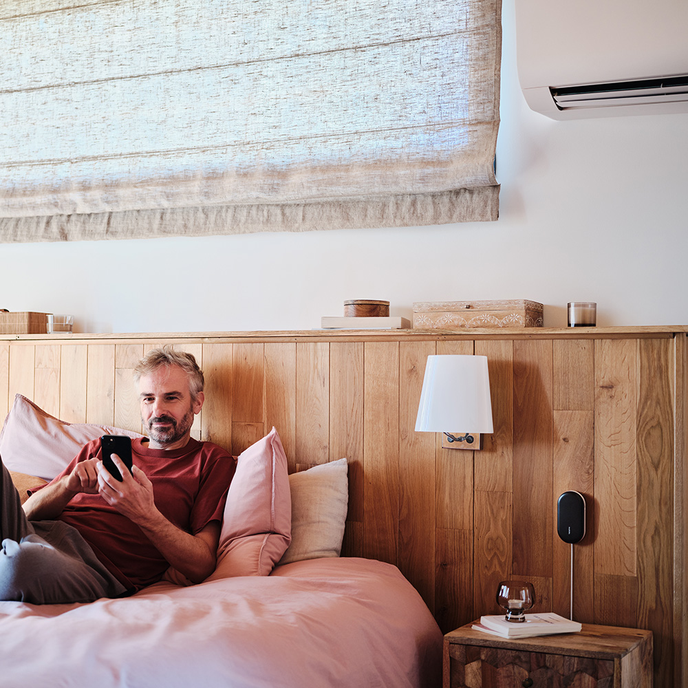 Resim Netatmo Akıllı Klima Kumandası, Siyah/Beyaz, Kablosuz, 0-50°C