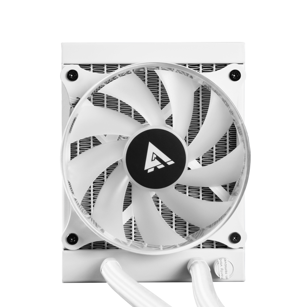 Enfriamiento Líquido Game Factor LQG501 - 1 Ventilador - 1500 RPM - RGB - Blanco - LQG501-WH
