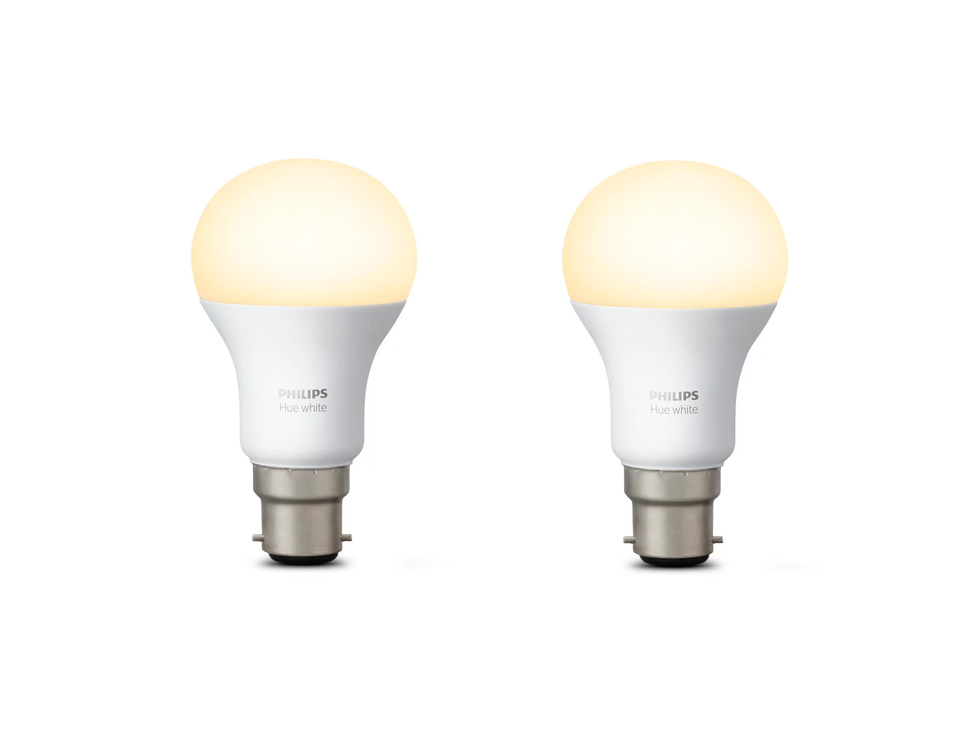 Philips by Signify Philips Hue White Dual Pack B22 – image 1