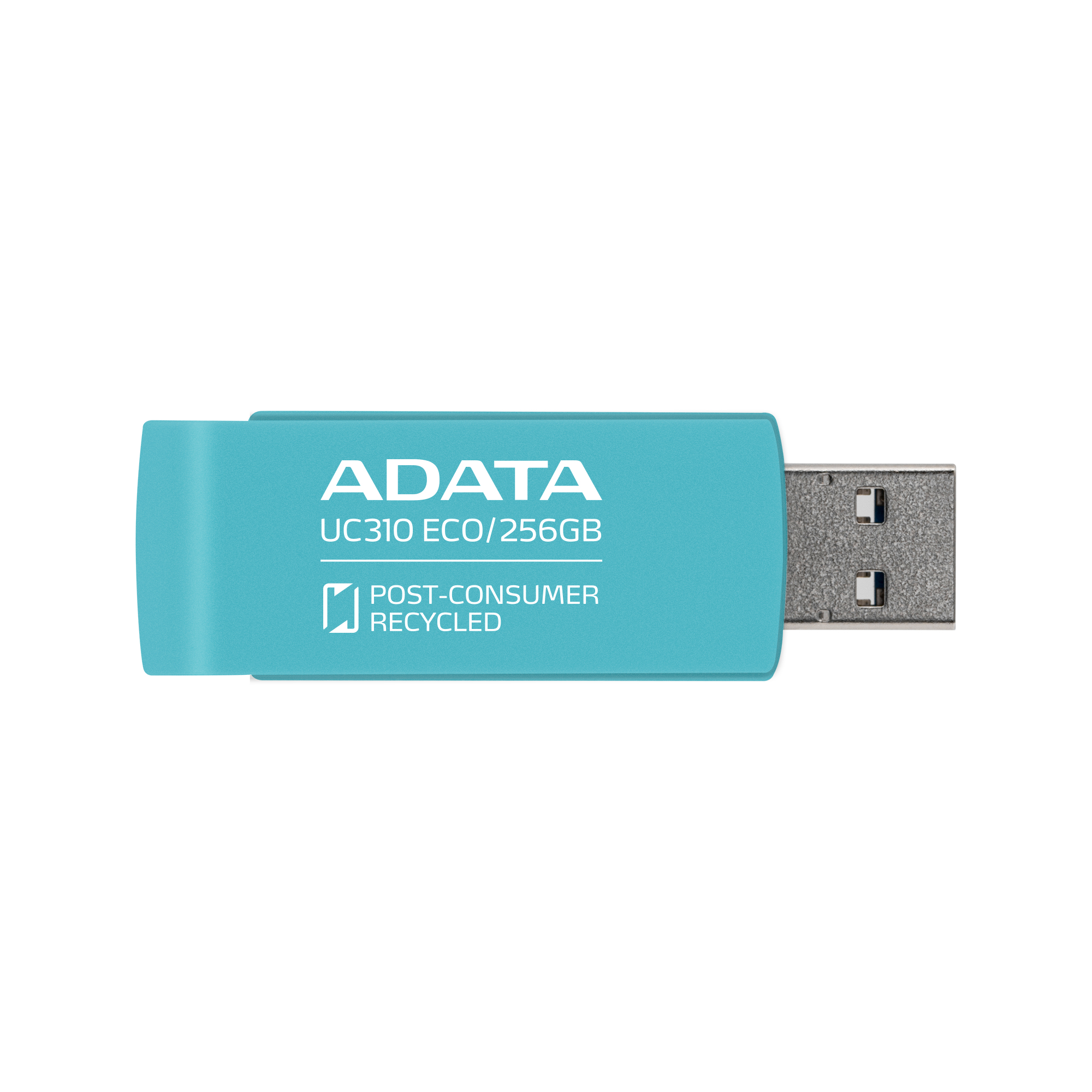 Memoria USB ADATA UC310 ECO - 256GB - USB 3.2 - Verde - UC310E-256G-RGN