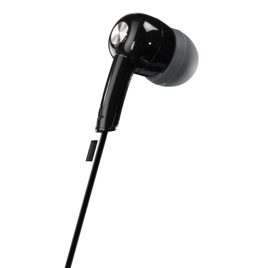Hama Gloss Headphones Wired In-ear Music Black, Grey – image 1