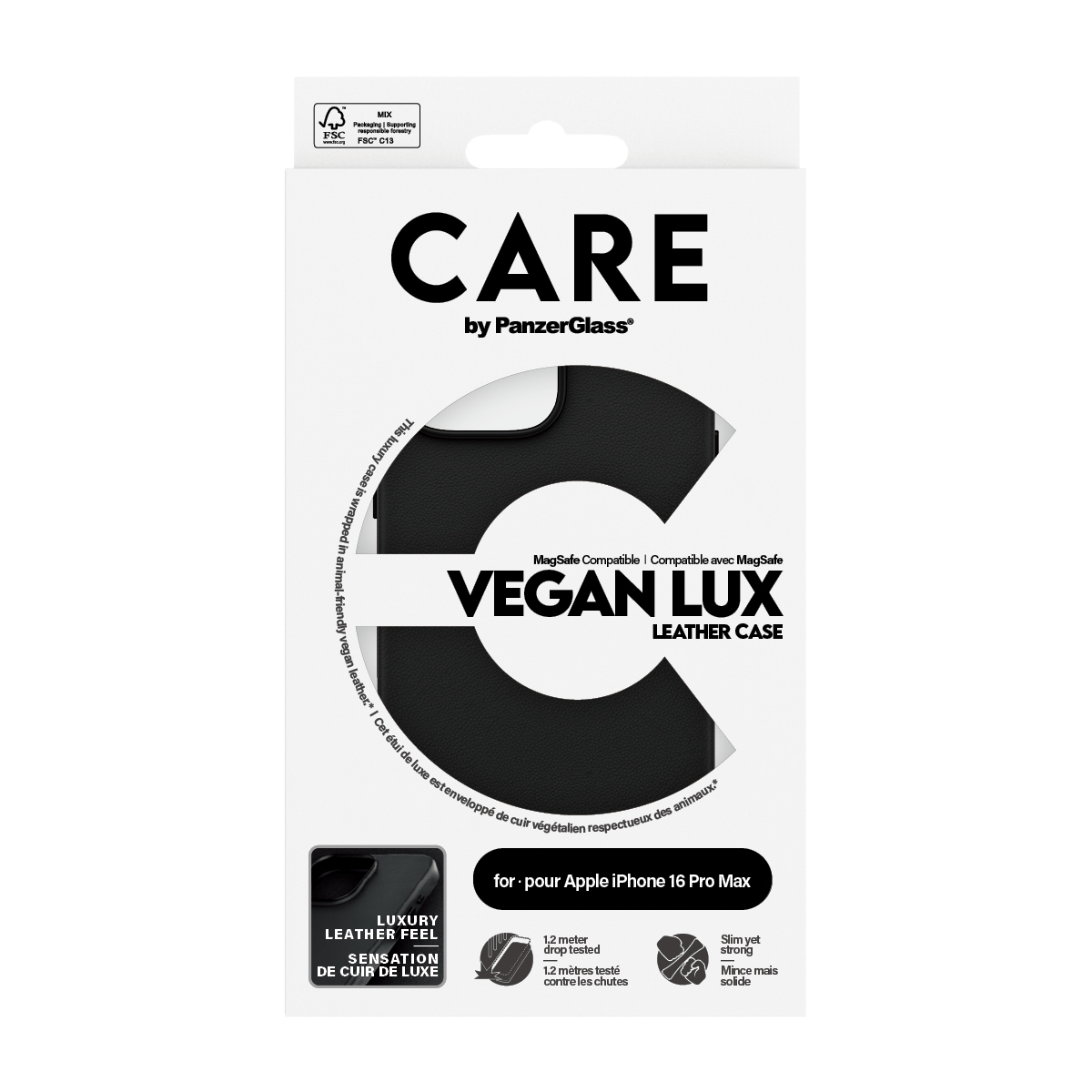 PanzerGlass CARE by PanzerGlass® Flagship Vegan Leather Case iPhone 16 Pro Max – image 3