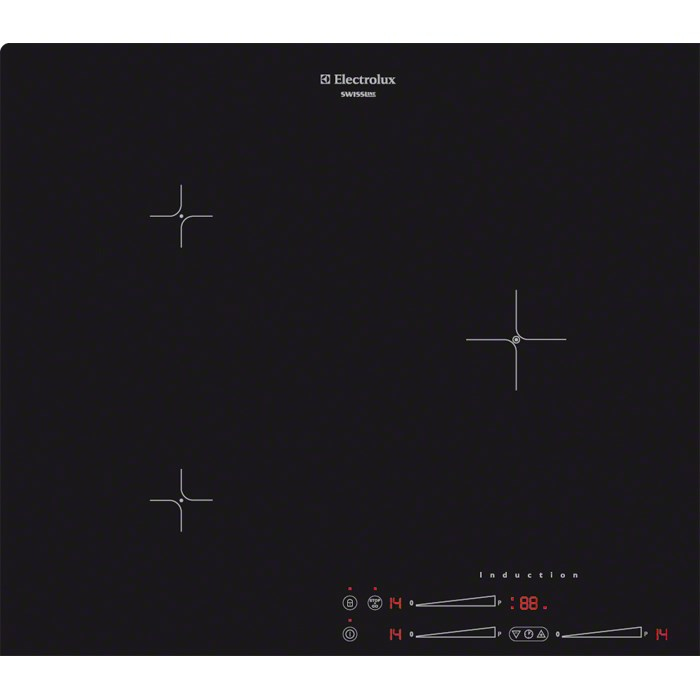 Electrolux GK583TSIO hob Black Built-in Zone induction hob 3 zone(s)