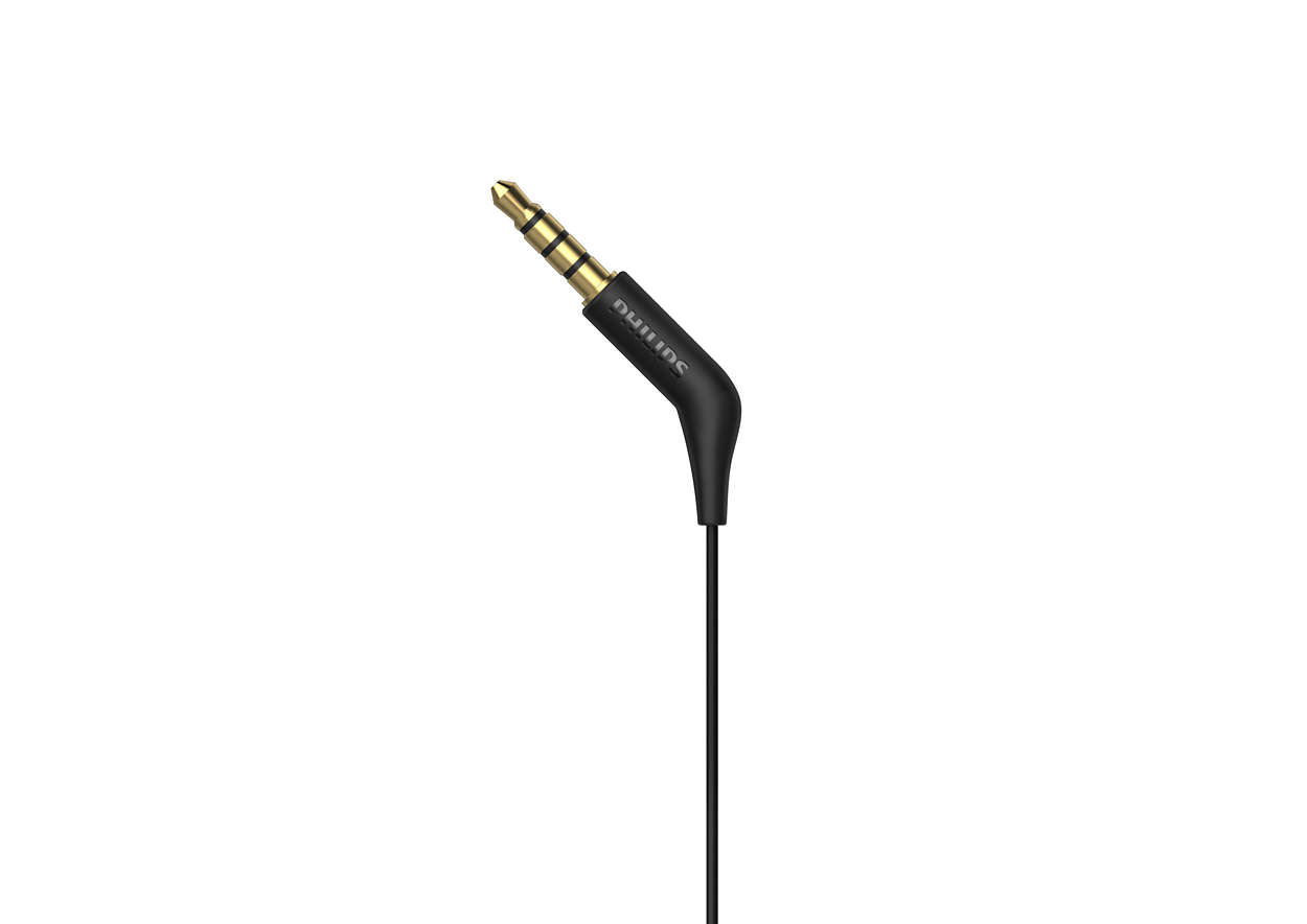Philips TAE1105BK/00 headphones/headset Wired In-ear Calls/Music Black – image 5