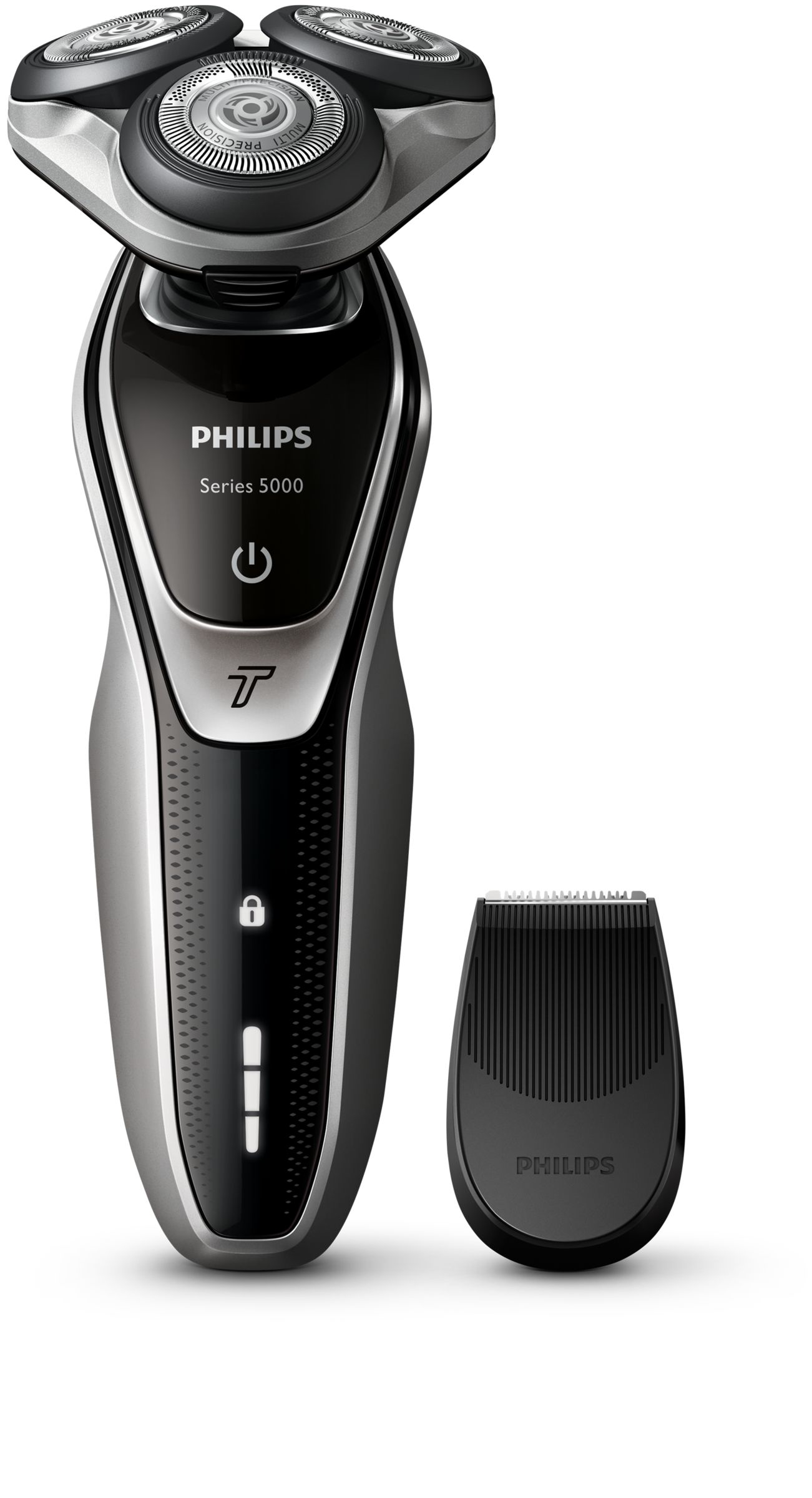 Philips SHAVER Series 5000 S5320/04 men's shaver Rotation shaver Trimmer Black, Silver