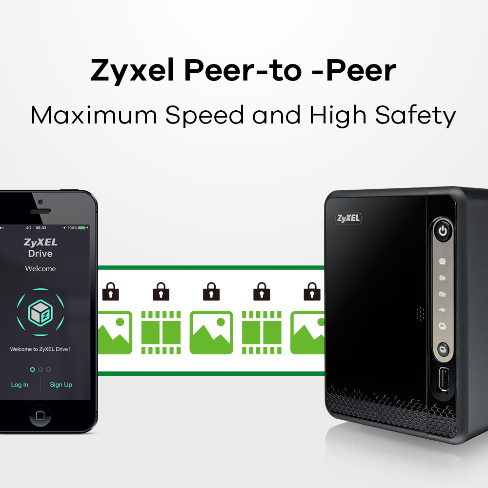 Zyxel NAS326 NAS Mini Tower Marvell Armada 380 – image 6