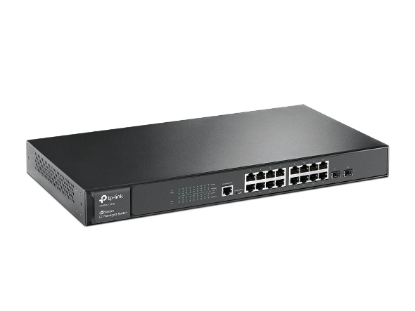 TP-Link T2600G-18TS network switch Managed L2 Gigabit Ethernet (10/100/1000) Black – image 2
