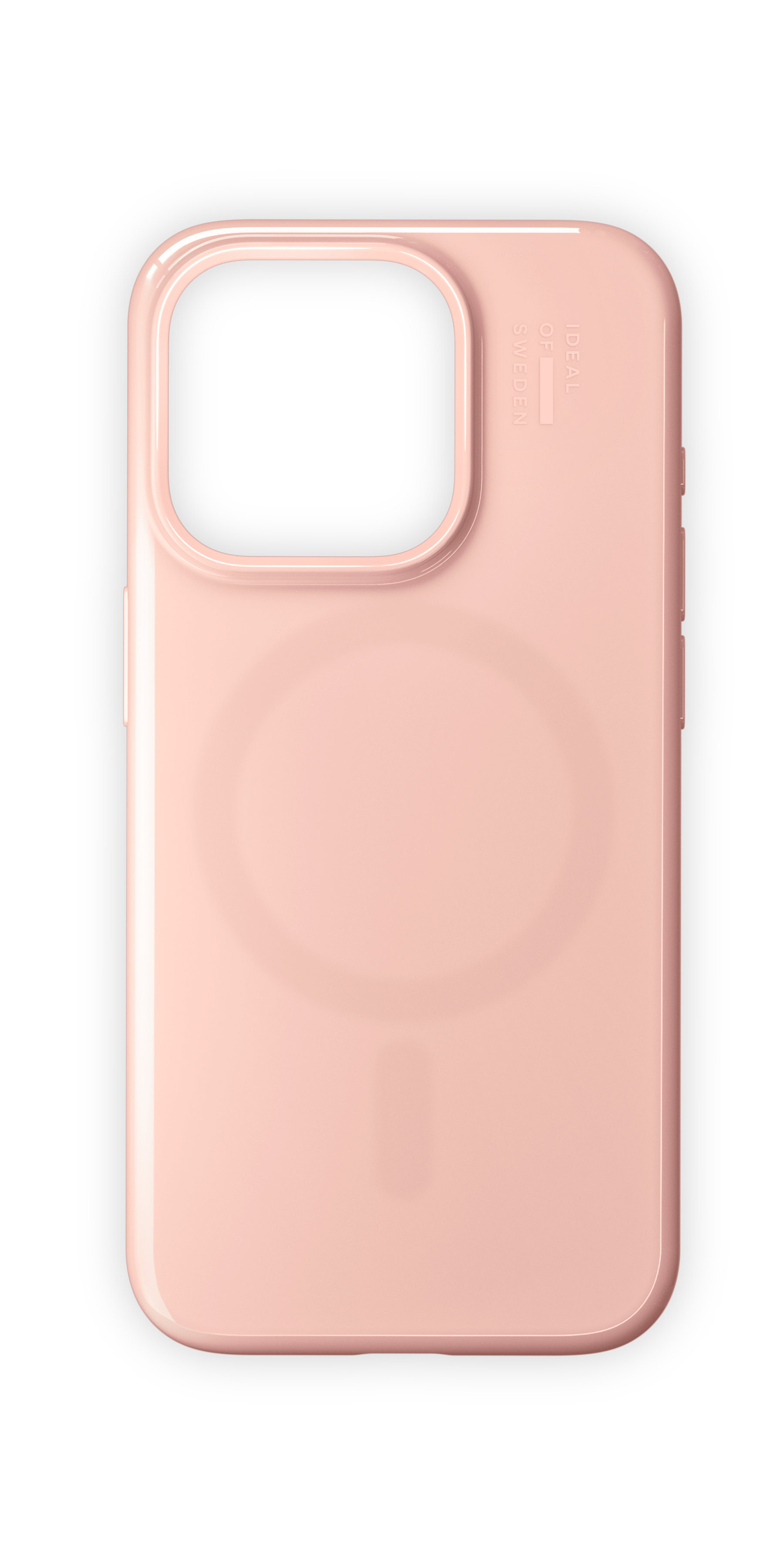 iDeal of Sweden Slim Case MagSafe iPhone 15 Pro Glossy Blush Pink