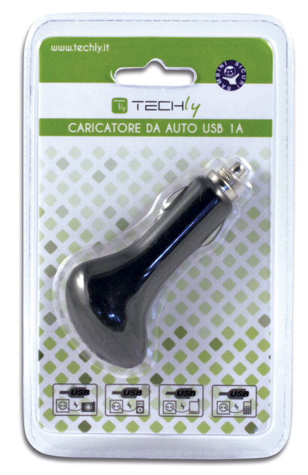 Techly Charger 1p USB 2Ah – image 2