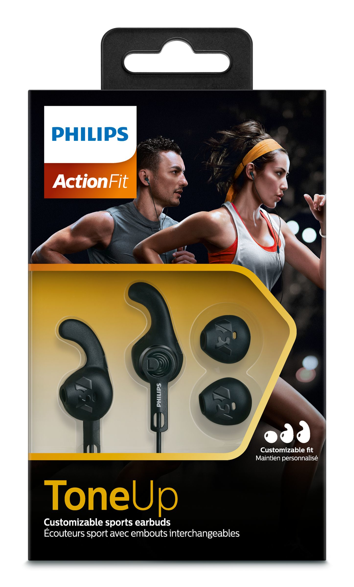 Philips ActionFit SHQ1300BK/27 headphones/headset Wired In-ear Black – image 2
