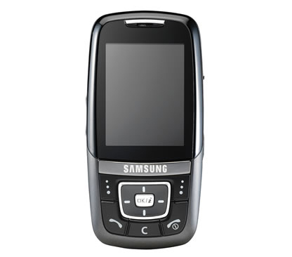 Samsung D600 103 g Black
