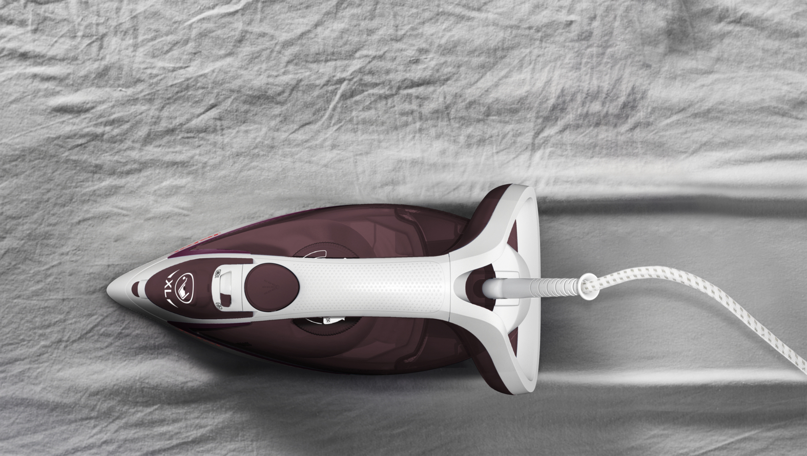 Tefal EasyGliss Plus FV5714 iron Dry & Steam iron Durilium soleplate – image 7