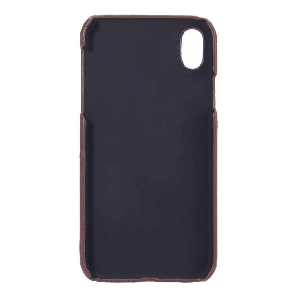 Onsala Mobilecover Brown iPhone X/XS Creditcard Pocket – image 4