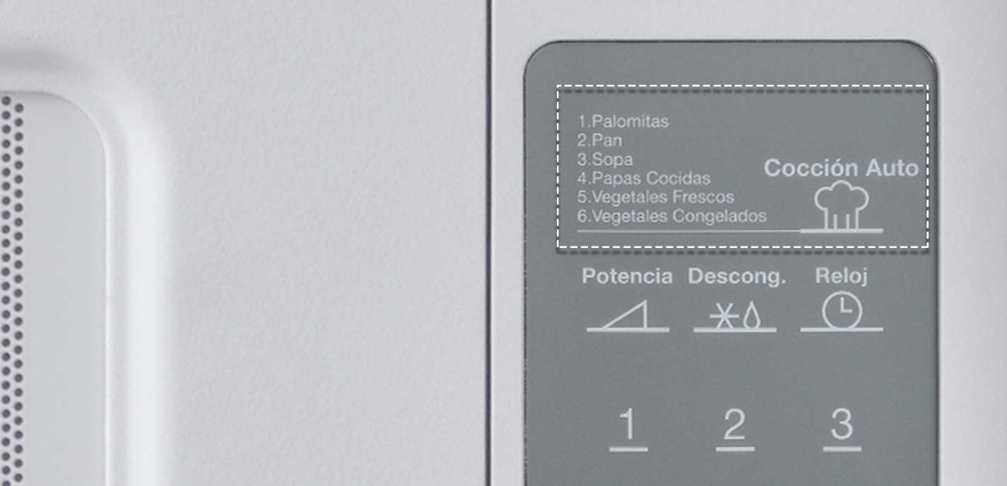 Daewoo KOR-660W microwave White Solo microwave Countertop – image 3