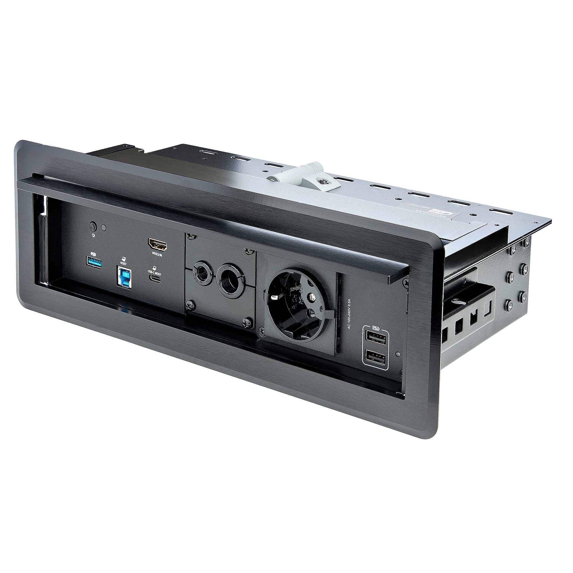 StarTech.com Conference Room Docking Station with Power/Charging; Table Connectivity Box, Universal USB-C Laptop Dock – image 1