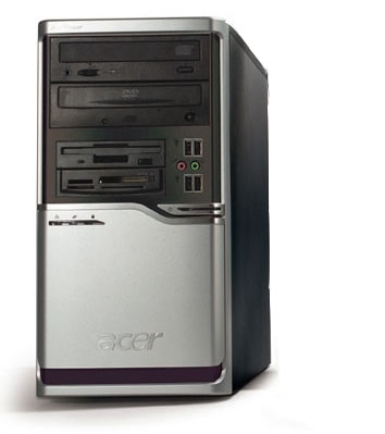 AcerPower M6 - AMD Sempron 3200+, 512MB, 80GB, Combo, Win XP Pro