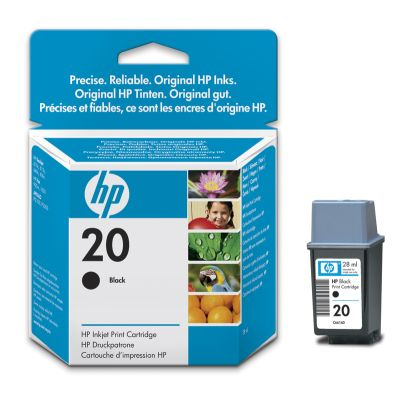 HP 20 2-pack Large Black