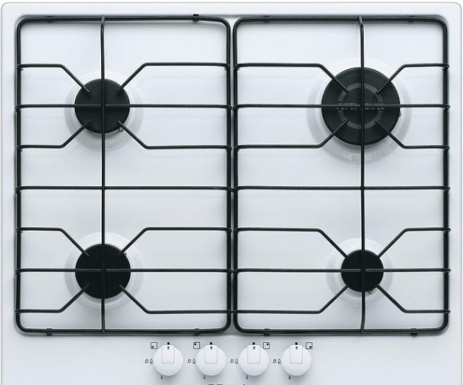 Electrolux EHG641W White Built-in Gas 4 zone(s)