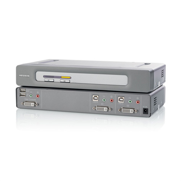 Linksys F1DN102Dea KVM switch Grey