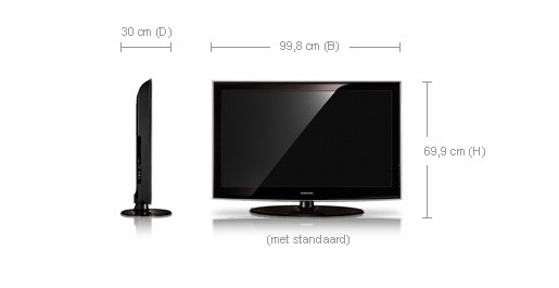 Samsung LE40A616A3F 101.6 cm (40") Full HD Black 500 cd/m² – image 3