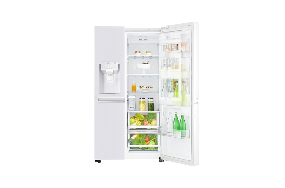 LG GSJ761SWXZ side-by-side refrigerator Freestanding – image 3