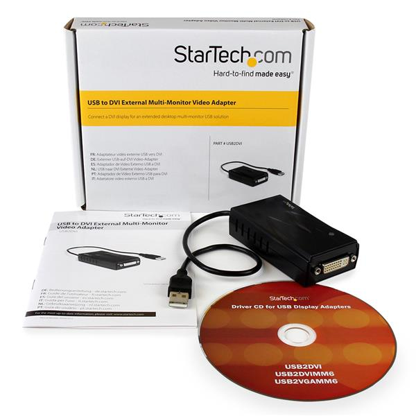 StarTech.com USB DVI External Dual or Multi Monitor Video Adapter – image 4