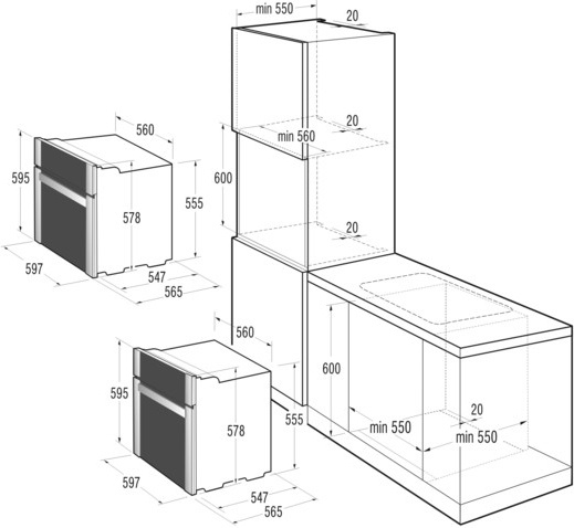 Gorenje BOP88ORAX oven – image 2