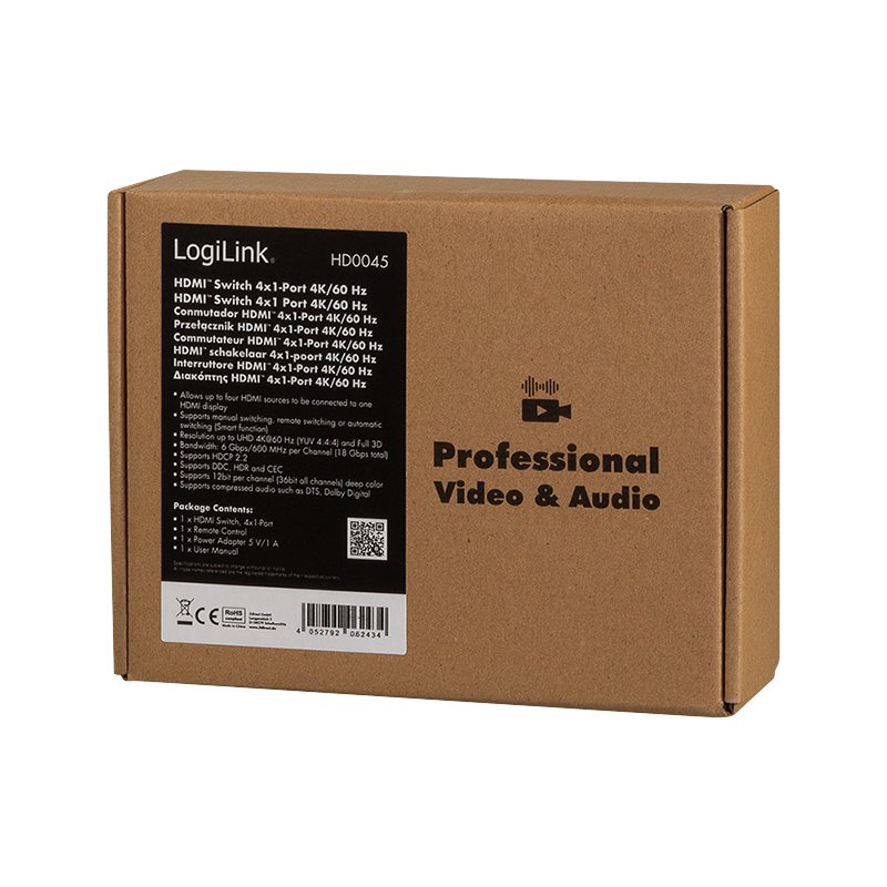 LogiLink HD0045 video switch HDMI – image 9
