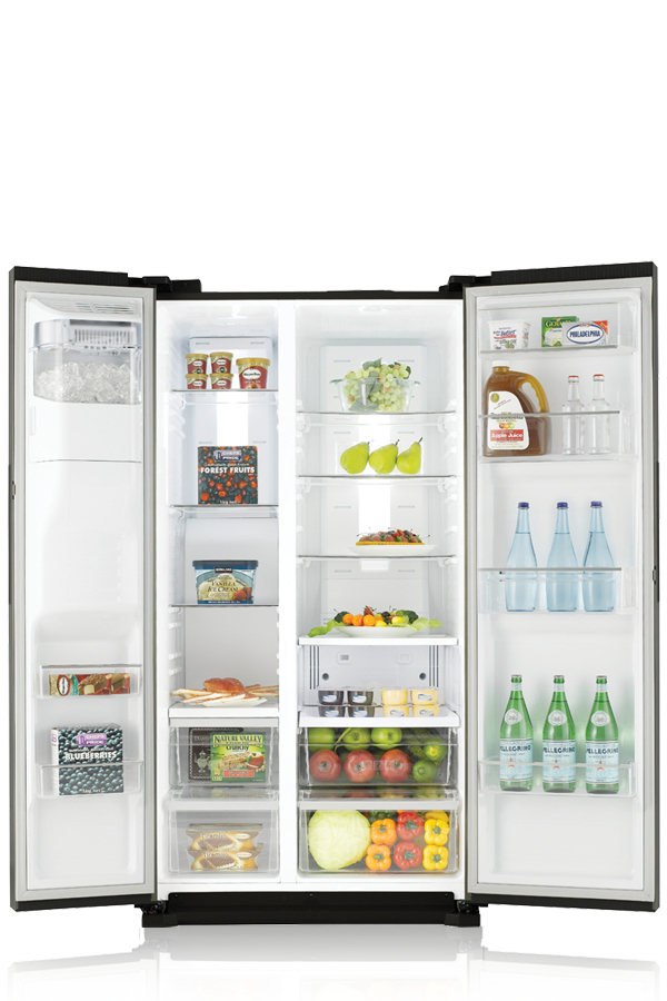 Samsung RS7768FHCBC side-by-side refrigerator Freestanding – image 2