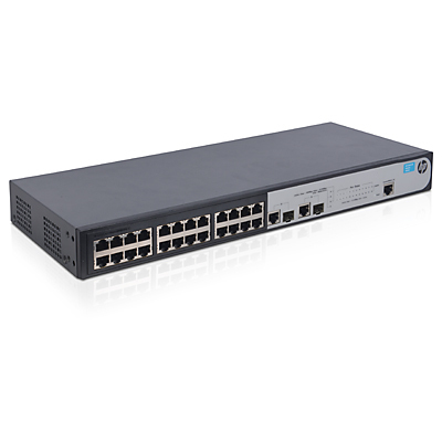 HP V 1910-24 Managed L3 Fast Ethernet (10/100) 1U Grey – image 2
