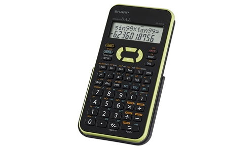Sharp EL-531XBGR calculator Pocket Scientific Black, Olive – image 2