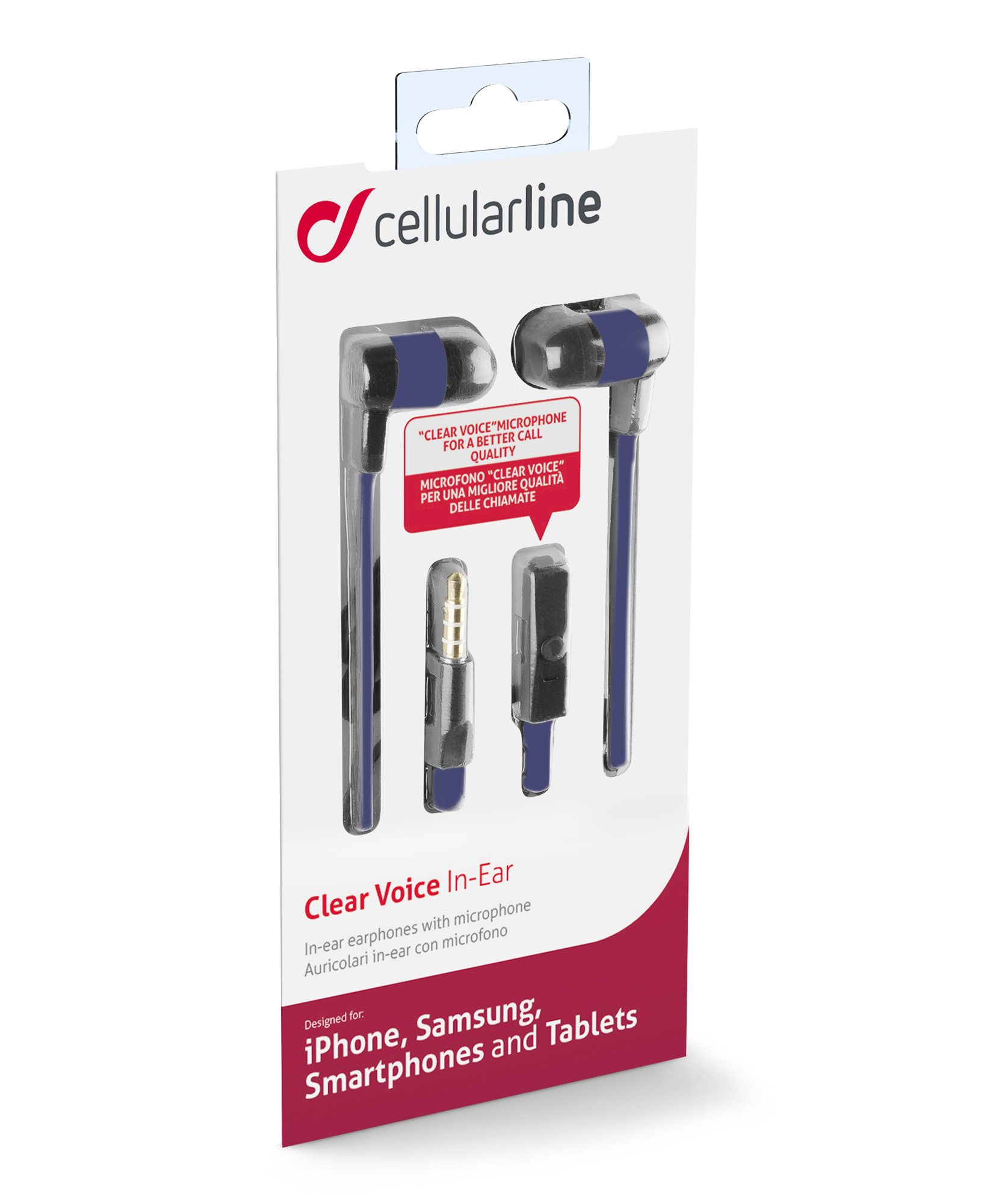 Cellularline Clear Voice Stereo In Ear - Universal – image 3