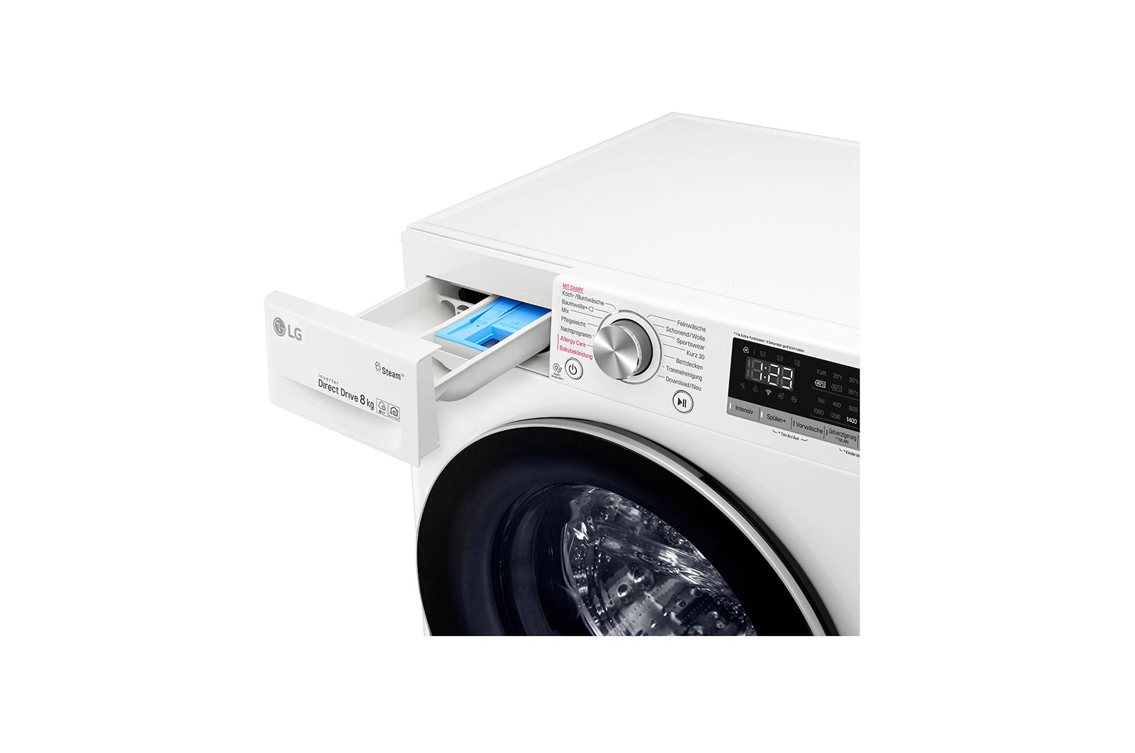 LG V4W800 washing machine Front-load – image 5