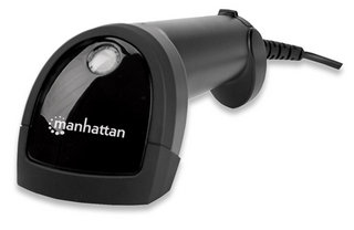 Manhattan 178211 barcode reader Handheld bar code reader Laser Black – image 3