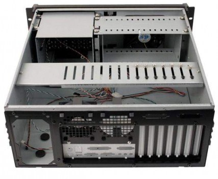 CoolBox 4U-500 computer case Rack Black – image 2