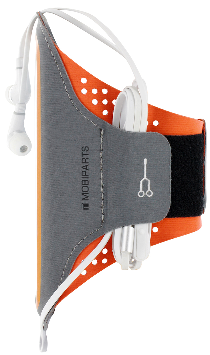 Mobiparts Comfort Fit Sport Armband Samsung Galaxy S8 Neon Orange – image 2