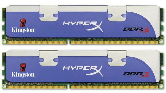 HyperX 2GB, 1800MHz, DDR3, Non-ECC, CL8 (8-8-8-24), DIMM (Kit of 2), Intel XMP