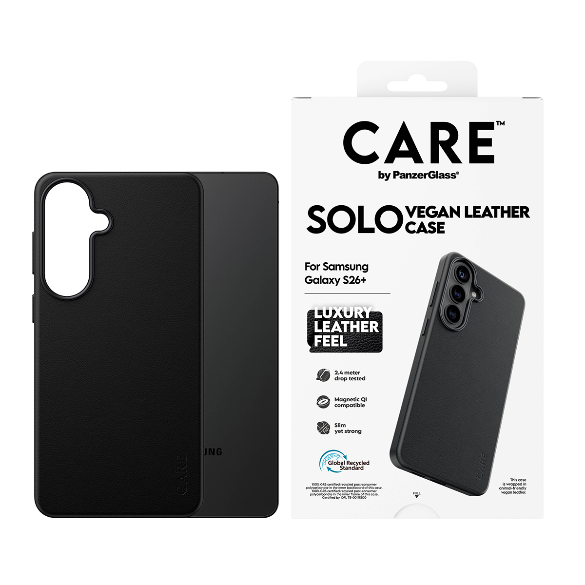 PanzerGlass CARE™ by PanzerGlass® Solo Case Black w. Qi Samsung Galaxy S26+ – image 2