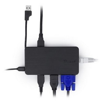 Targus DOCK110EUZ laptop dock/port replicator Wired USB 3.2 Gen 1 (3.1 Gen 1) Type-A Black – image 3