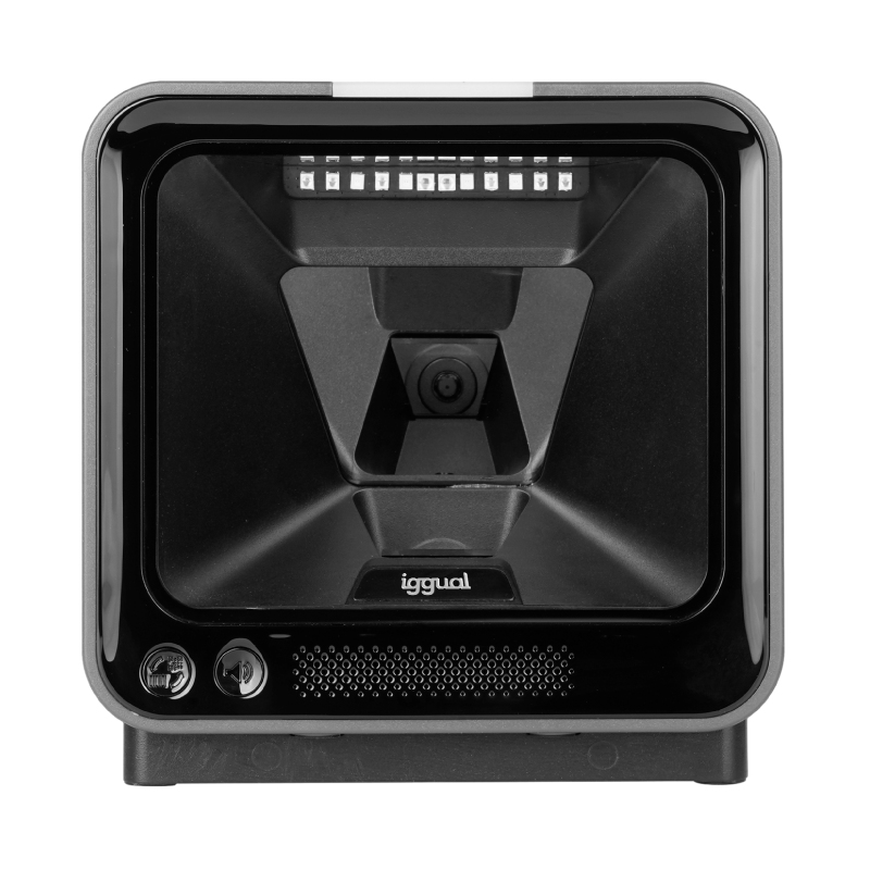 iggual L2DUSB-S-AR-AX Fixed bar code reader 1D/2D CMOS Grey, Black – image 9