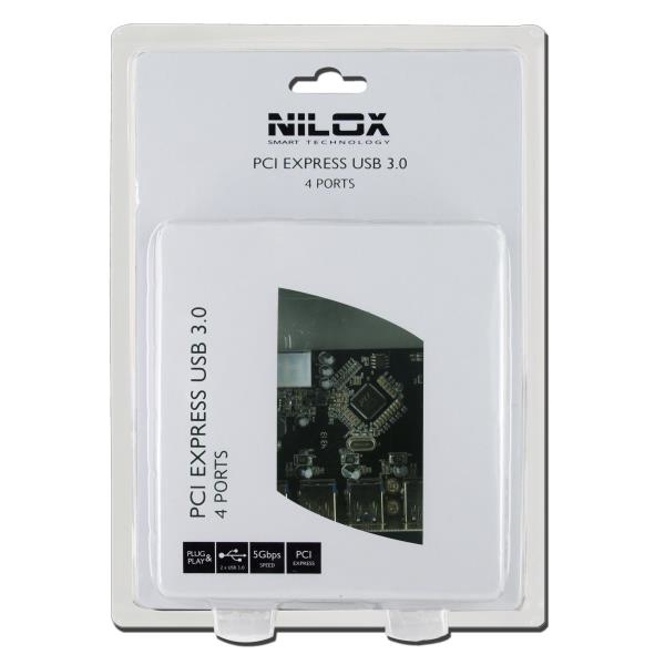 Nilox 10NX0514U3001 interface cards/adapter Internal USB 3.2 Gen 1 (3.1 Gen 1) – image 2