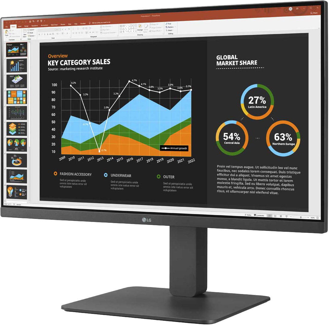 LG 23.8-inch Full HD (1920x1080) IPS Monitor with USB Type-C – image 2