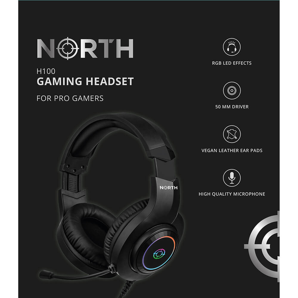 NORTH Gaming Headset H100 RGB – image 2
