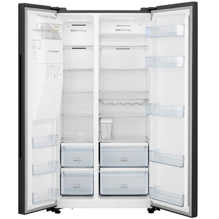 Hisense H700SMI-IDL side-by-side refrigerator Freestanding – image 2
