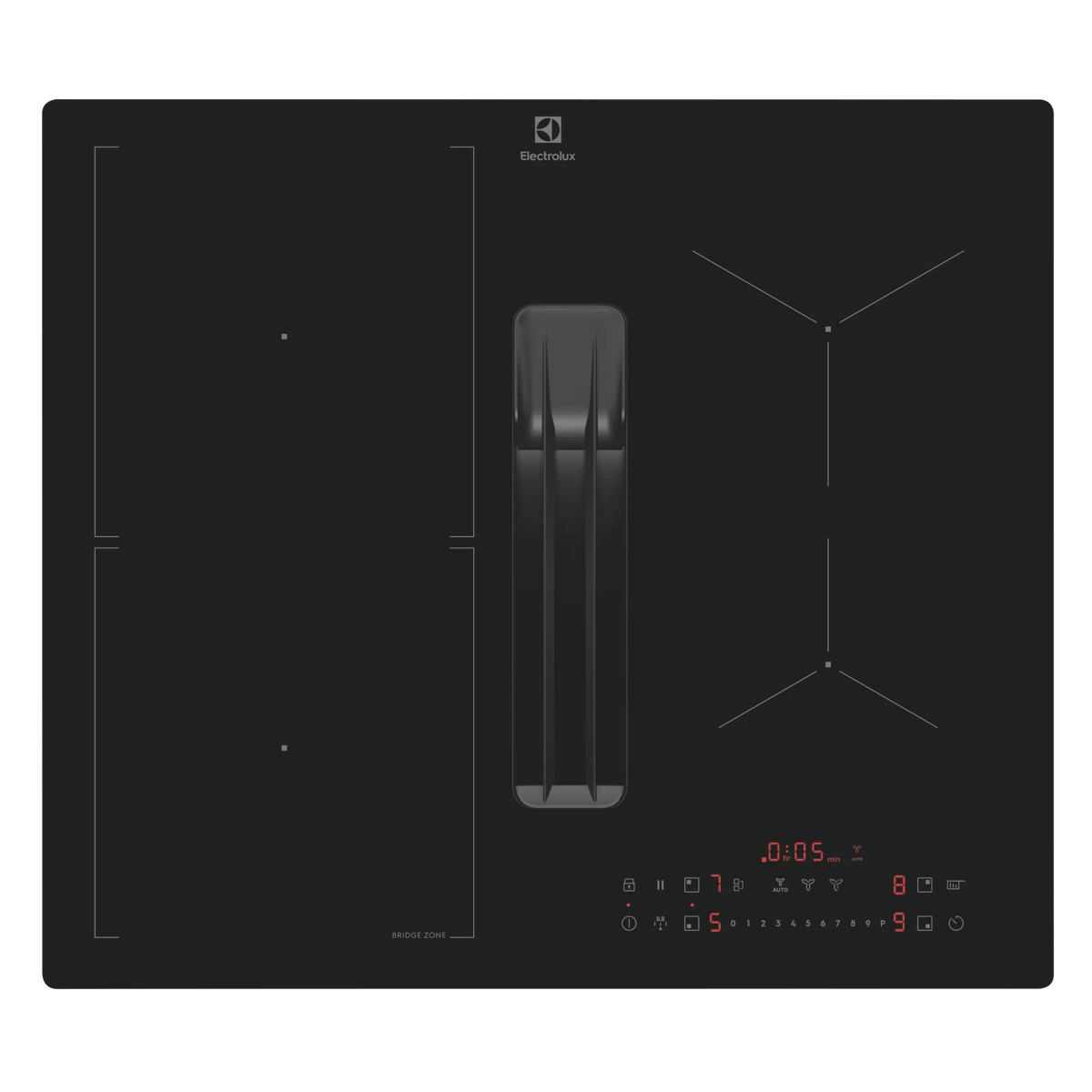 Electrolux KCC63410CB Black Built-in