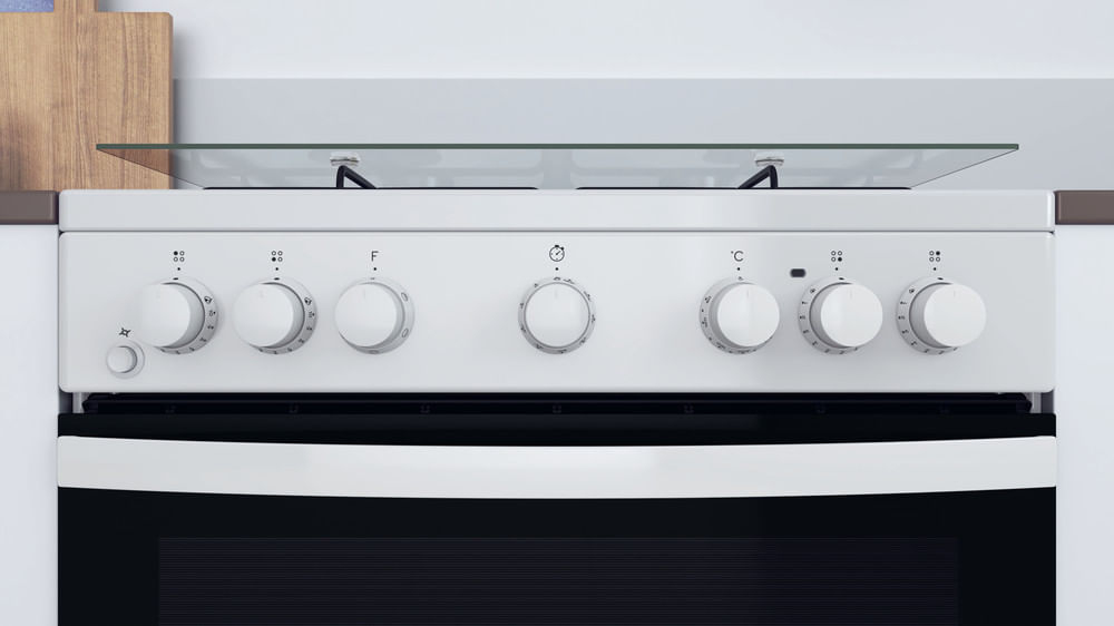 Indesit IS67G4PHW/E Freestanding cooker Electric Gas White – image 9