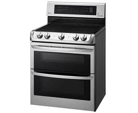 LG LDE5415ST cooker Freestanding cooker Electric Stainless steel – image 5